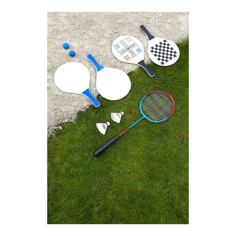Juego de bádminton colorido