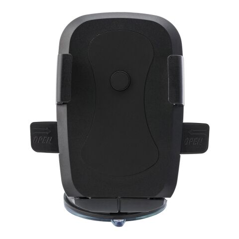 Soporte en plástico, ajustable para móvil negro | sin montaje de publicidad | no disponible | no disponible