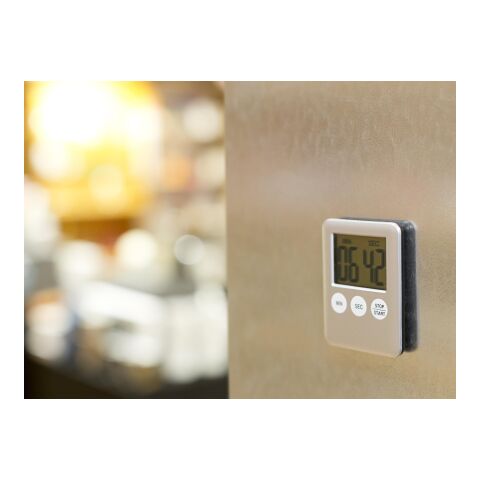 Timer de cocina plata | sin montaje de publicidad | no disponible | no disponible