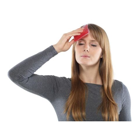 Parche cuadrado de frío-calor azul claro | sin montaje de publicidad | no disponible | no disponible