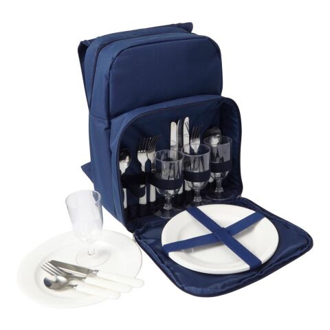 Mochila nevera de picnic azul | sin montaje de publicidad | no disponible | no disponible