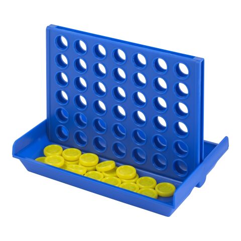 Juego de cuatro en raya, de plástico PP. azul | sin montaje de publicidad | no disponible | no disponible