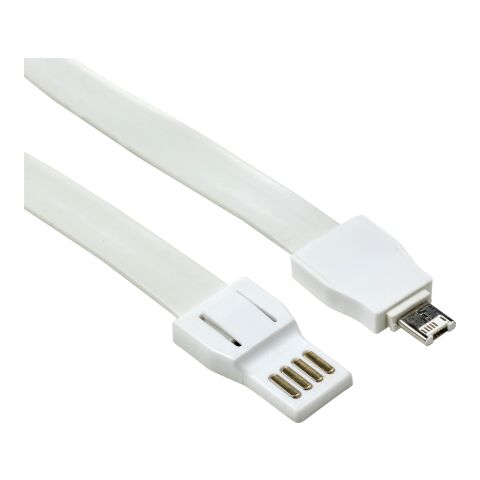 Lanyard TPE con cable cargador blanco | sin montaje de publicidad | no disponible | no disponible