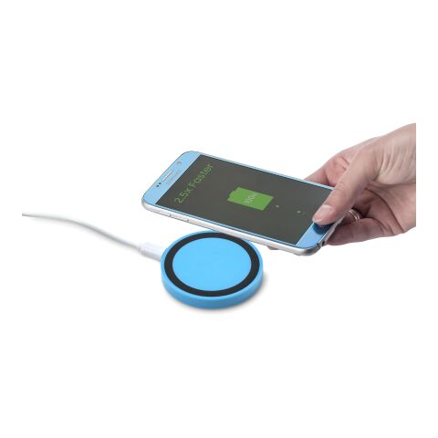 Cargador inalámbrico blanco/rojo | sin montaje de publicidad | no disponible | no disponible