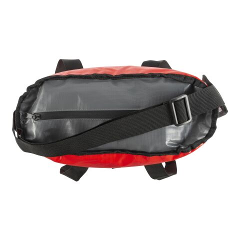 Bolsa nevera de lona impermeable. rojo | sin montaje de publicidad
