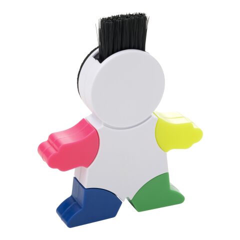 Marcador de ABS con forma. blanco | sin montaje de publicidad | no disponible | no disponible