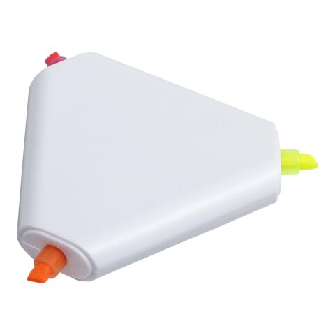 Triángulo de ABS con marcadores. blanco | sin montaje de publicidad | no disponible | no disponible