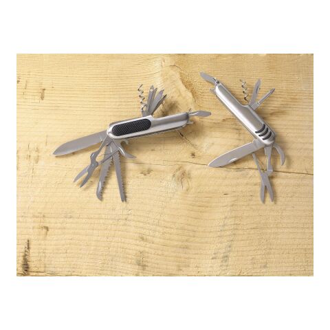 Navaja de acero inoxidable plata | sin montaje de publicidad | no disponible | no disponible