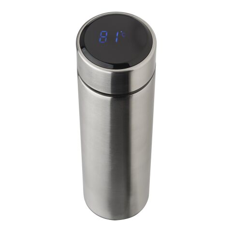 Termo de acero inox. (450 ml) con LED negro | sin montaje de publicidad | no disponible | no disponible