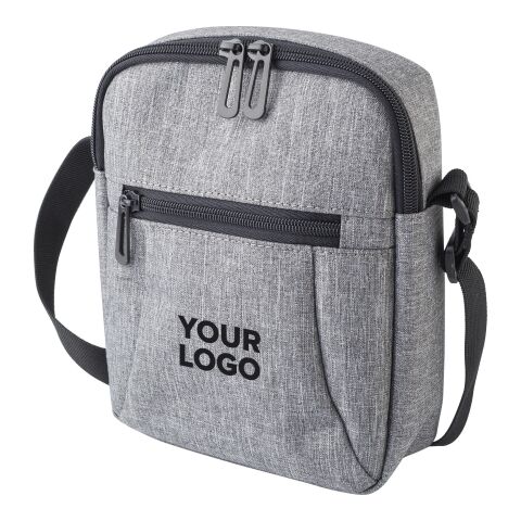 Bolsa bandolera de poliéster gris | sin montaje de publicidad | no disponible | no disponible