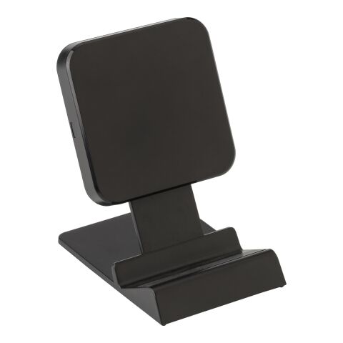 Cargador inalámbrico de plástico negro | sin montaje de publicidad | no disponible | no disponible