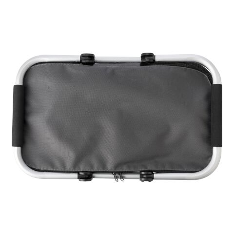 Cesta plegable en tela Oxford gris | sin montaje de publicidad | no disponible | no disponible