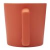 Taza de cerámica de 370 ml con acabado mate "Cali" Estándar | Naranja | sin montaje de publicidad | no disponible | no disponible