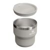 Stanley Stay Hot Taza apilable aislada de acero inoxidable de 295 ml Estándar | Gris | sin montaje de publicidad | no disponible | no disponible