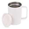 Taza reciclada RCS de Aviana™ Rowan de 450 ml blanco | sin montaje de publicidad | no disponible | no disponible