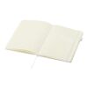 Cuaderno Liss de tapa dura de plástico reciclado, tamaño A5 blanco
