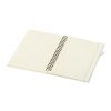 Cuaderno Liss A5 de tapa dura de plástico reciclado con espiral blanco
