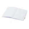 Set de cuaderno reciclado y bolígrafo Spectrum A5 blanco