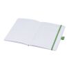 Libreta A5 de papel reciclado "Berk" Estándar | Verde | sin montaje de publicidad | no disponible | no disponible