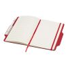 Libreta de tapa dura A5 con combinación de bolígrafo y lápiz "Nexus" (tinta negra) Estándar | Rojo | sin montaje de publicidad | no disponible | no disponible