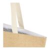 Bolsa Tote isotérmica de yute de 300 g/m² de 12 L "Juta" Estándar | Natural-Transparente | sin montaje de publicidad | no disponible | no disponible