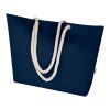 Bolsa Tote de playa de material reciclado GRS de 270 g/m² "Florida" Azul marino