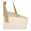 Bolsa Tote de 7&nbsp;l de algodón reciclado GRS de 140 g/m² "Sierra" Estándar | Natural-Natural | sin montaje de publicidad | no disponible | no disponible | no disponible