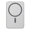 Batería externa magnética Avis de 10 000 mAh fabricada con aluminio reciclado RCS Plata