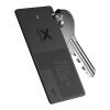 Etiqueta de seguimiento impermeable WalletTag de Xtorm Negro intenso