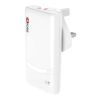 Cargador SKROSS® Klip Slim de 65 W con varias puntas blanco