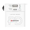 Adaptador universal SKROSS® MUV AC65PD con cable USB-C blanco