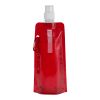 Cantimplora plegable de 480 ml "Sipzy" Estándar | Rojo | sin montaje de publicidad | no disponible | no disponible