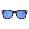 Gafas de sol polarizadas con cristal de espejo de PET reciclado/madera en caja de regalo "Hiru" Estándar | Madera | sin montaje de publicidad | no disponible | no disponible