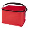 Bolsa isotérmica para 6 latas no tejida de material reciclado GRS de 4 l "Spectrum" Estándar | Rojo | sin montaje de publicidad | no disponible | no disponible