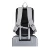 Mochila para portátil SMART de 15" fabricada con material reciclado GRS, 18 l Gris claro