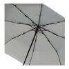Paraguas plegable SMART de 21" fabricado en RPET Gris claro