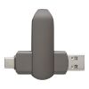 USB de aleación de zinc Harlow gris | sin montaje de publicidad | no disponible | no disponible