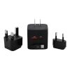 Adaptador de viaje SCX.design T21 de 65 W Negro intenso