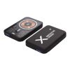 Batería externa magnética SCX.design P41 MagLED de 5000 mAh Negro intenso
