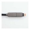 Cable de carga SCX.design C43 de 65 W Negro intenso