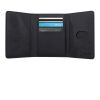 Cartera para tarjetas SCX.design A15 con localizador integrado Negro intenso