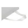 Bolsa de papel Smartfold de 230 g/m² con asas de cinta y laminado brillante - 31 x 12 x 39 cm blanco