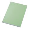 Libreta A5 de tapa blanda con 100 hojas de papel reciclado "Novella Austen" Verde