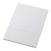 Libreta A6 de tapa blanda con 50 hojas de papel reciclado Novella Austen blanco