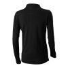 Polo de manga larga para mujer "Oakville" Estándar | Negro | XL | sin montaje de publicidad | no disponible | no disponible | no disponible