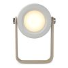 Lámpara LED multifunción Coollux con mango de bambú Blanco