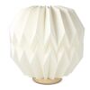 Coollux lámpara LED plegable de papel inspirada en Origami Luna 25cm Natural | sin montaje de publicidad | no disponible | no disponible