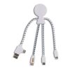 2081 | Xoopar Mr. Bio Charging cable Arco iris | sin montaje de publicidad | no disponible | no disponible | no disponible