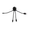 2087 | Xoopar Octopus Charging cable Negro | sin montaje de publicidad | no disponible | no disponible | no disponible