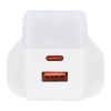 Adaptador de corriente Xoopar ICE-G de 65 W con GaN y enchufe británico Blanco